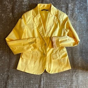 Yellow Blazer